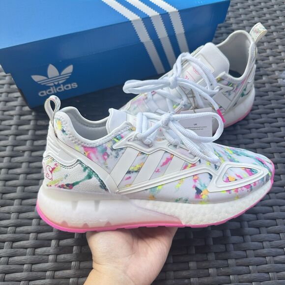 ◆*SAKU56*◆ Fashion Adidas Zx 2k Boost Black Pink Adidas Ninja ZX 2K Boost